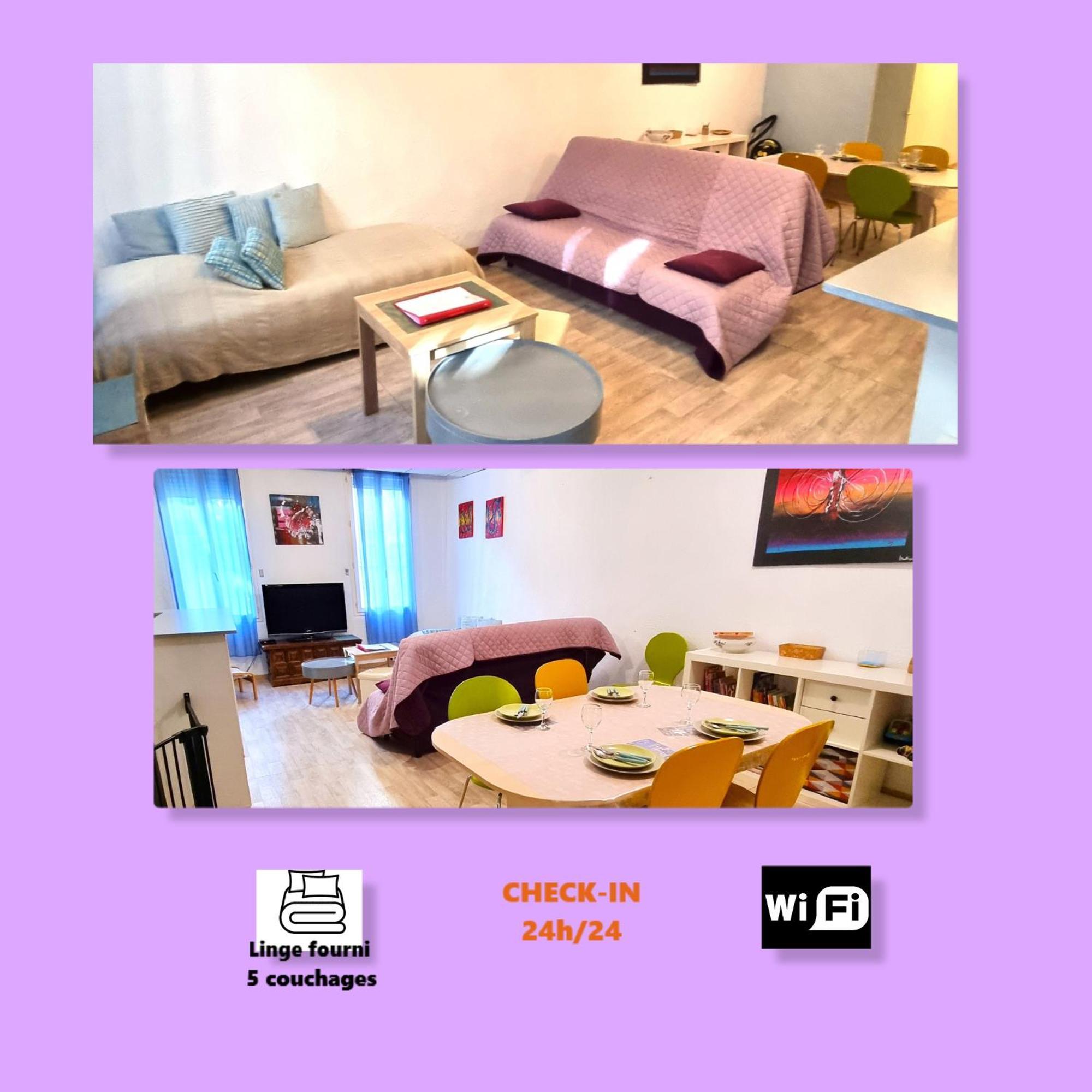 Coeur De Ville, T2, Rue Pietonne, Digne Les Bains Luaran gambar